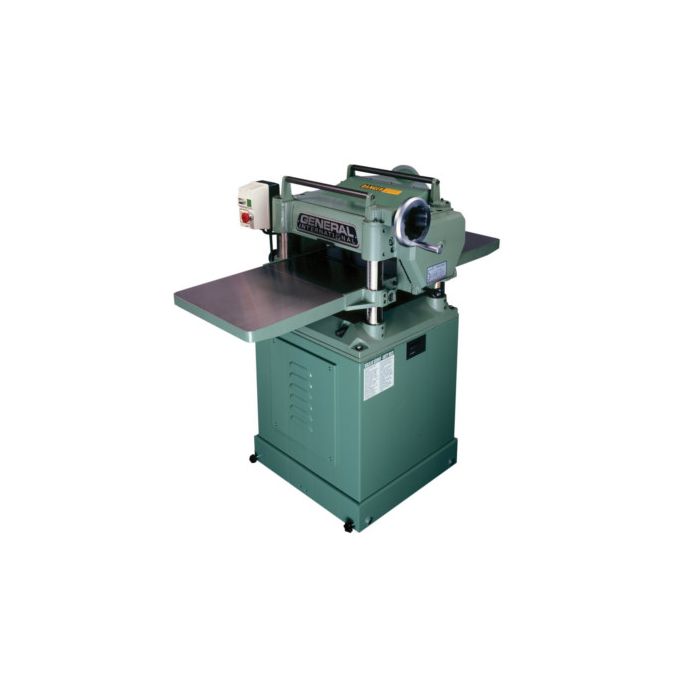 General International 30-300M1 3HP 20-Inch Single Surface Industrial Planer
