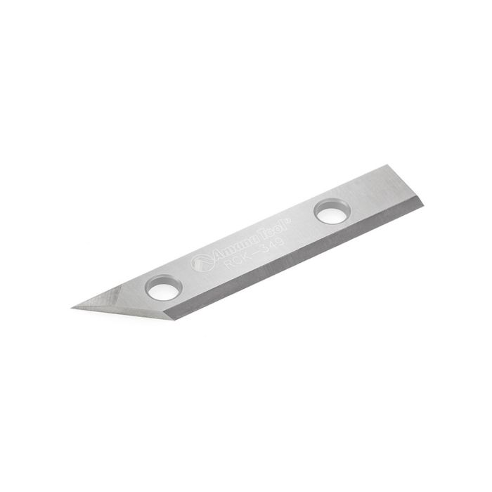 Amana tool RCK-349 Solid Carbide V Groove Insert MDF Replacement Knife 29 x 9 x 1.5mm for RC-1031