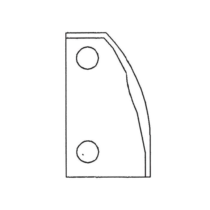 SOUTHEAST TOOL SE-IRPO Raised Panel Insert, Ogee  Each