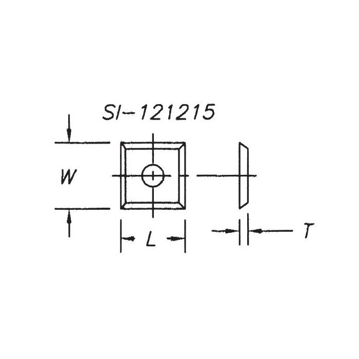 SOUTHEAST TOOL SI-131325 Insert 13 x 13 x 2.5  ( 10 pc per pack)