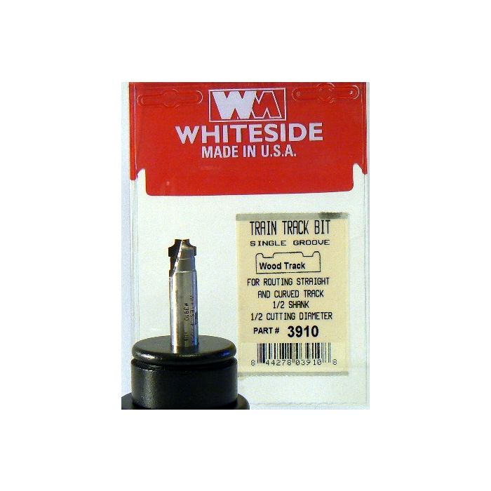 Whiteside 3910 Track Single Groove Bit