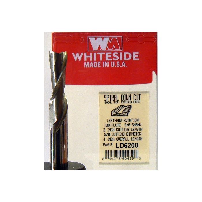 Whiteside LD6200 Roughing Spiral Bit SC 3/8CD
