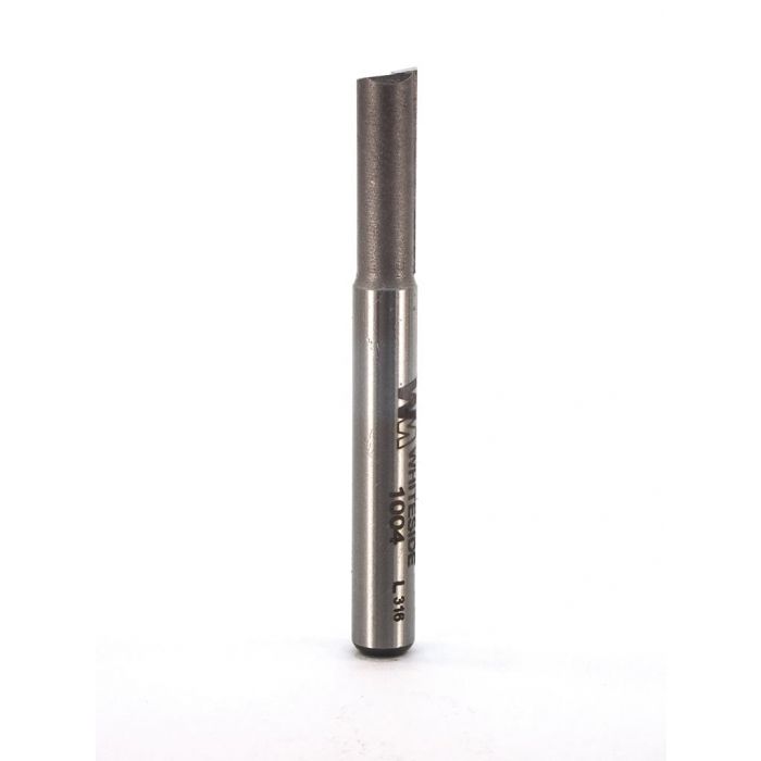 Whiteside 1004 1/4" 1/4" SHANK STRAIGHT BIT