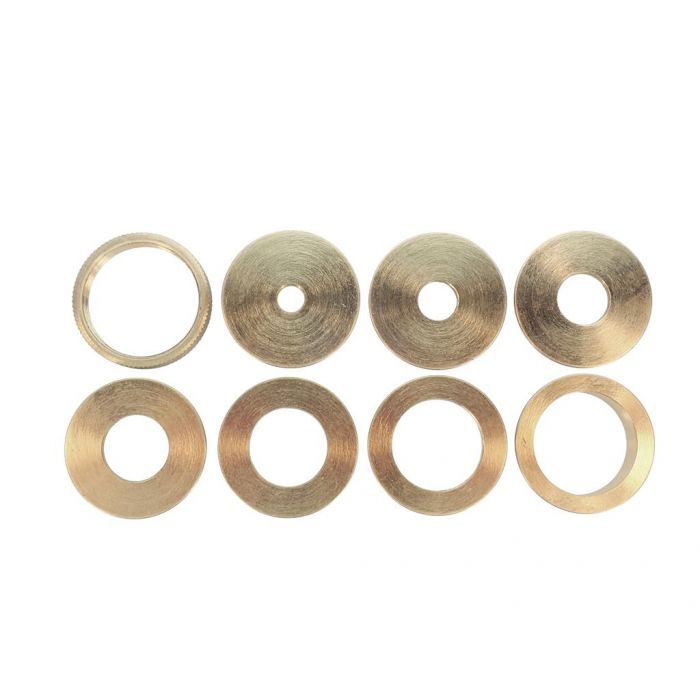 Whiteside 9510  BASE PLATE REDUCERS - SOLID BRASS